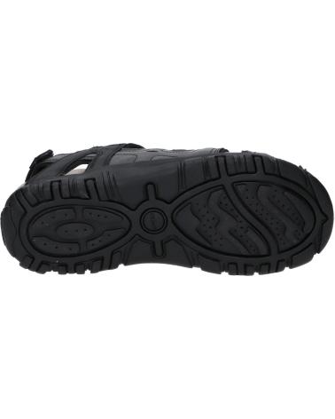 Man Sandals GEOX U35CFB 00034 U KOSMOPOLIS GRIP  C6021 DK BROWN