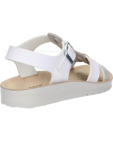 Sandalias de vestir para mujer GEOX  de  y  J45EAG 05404 J45EAG 0540  C0007 WHITE-SILVER