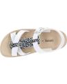 Sandalias de vestir para mujer GEOX  de  y  J45EAG 05404 J45EAG 0540  C0007 WHITE-SILVER