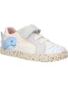 Zapatillas casual para niña GEOX  de  B25D5C 01022 B KILWI  C1000 WHITE