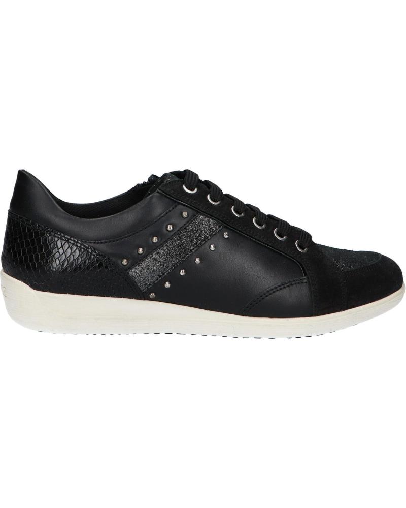 Baskets décontractées pour femmes GEOX  pour  D0468H 08577 D MYRIA  C9999 BLACK
