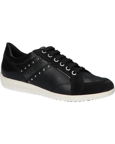 Baskets décontractées pour femmes GEOX  pour  D0468H 08577 D MYRIA  C9999 BLACK