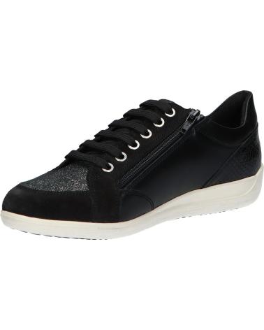 Baskets décontractées pour femmes GEOX  pour  D0468H 08577 D MYRIA  C9999 BLACK