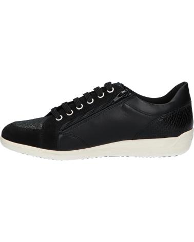 Baskets décontractées pour femmes GEOX  pour  D0468H 08577 D MYRIA  C9999 BLACK