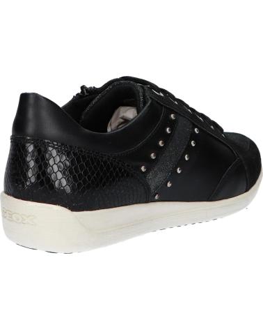 Baskets décontractées pour femmes GEOX  pour  D0468H 08577 D MYRIA  C9999 BLACK