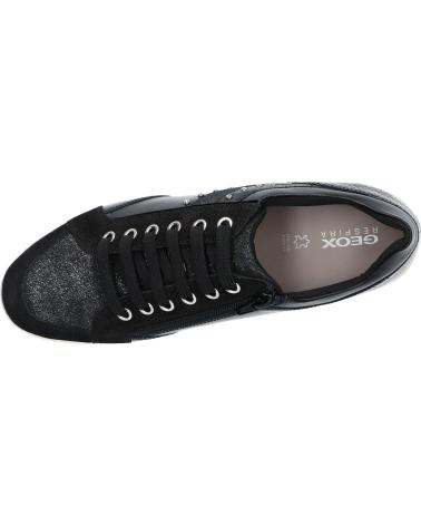 Baskets décontractées pour femmes GEOX  pour  D0468H 08577 D MYRIA  C9999 BLACK