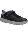 Zapatillas casual para niño GEOX  de  J02AZB 04614 J NEBCUP  C0017 BLACK-GREY