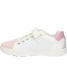 Zapatillas casual para niña GEOX  de  J35DWA 08554 J SILENEX  C0674 WHITE-ROSE