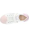 Zapatillas casual para niña GEOX  de  J35DWA 08554 J SILENEX  C0674 WHITE-ROSE
