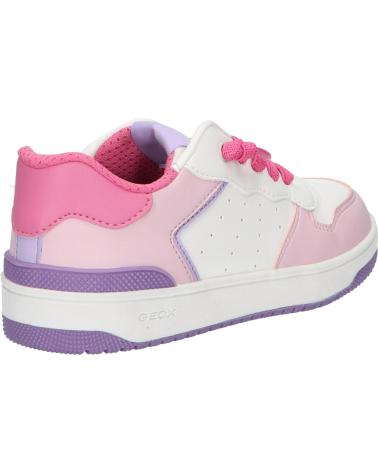 Zapatillas casual para mujer GEOX  de  y  J36HXD 054FU J WASHIBA  C1364 WHITE-DK PINK