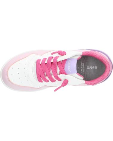 Zapatillas casual para mujer GEOX  de  y  J36HXD 054FU J WASHIBA  C1364 WHITE-DK PINK