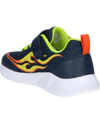 Zapatillas casual para niño GEOX  de  J45GBB 01454 J SPRINTYE  C0749 NAVY-LIME