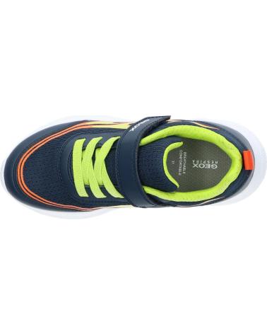 Zapatillas casual para niño GEOX  de  J45GBB 01454 J SPRINTYE  C0749 NAVY-LIME