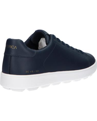  Casual sneakers for men GEOX U45GPC 00085 U SPHERICA ECUB-1  C4211 NAVY-WHITE