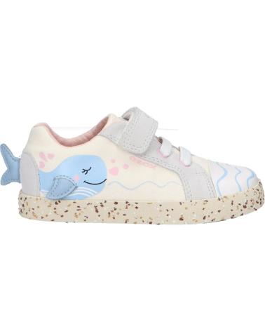 girl Trainers GEOX B25D5C 01022 B KILWI  C1000 WHITE