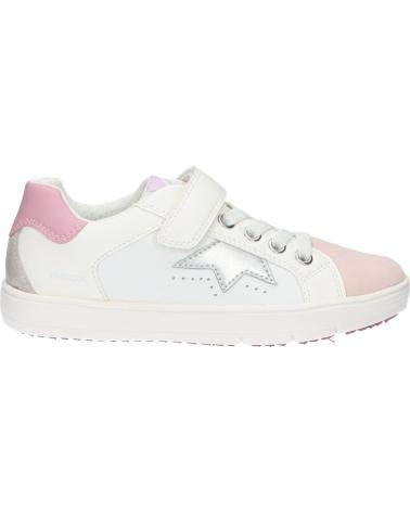 girl Trainers GEOX J35DWA 08554 J SILENEX  C0674 WHITE-ROSE