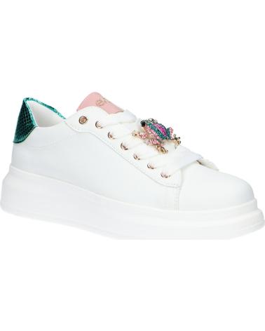 Baskets décontractées pour femmes EXE  pour  66-51EX03  WHITE PINK GREEN