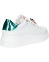 Baskets décontractées pour femmes EXE  pour  66-51EX03  WHITE PINK GREEN