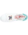 Baskets décontractées pour femmes EXE  pour  66-51EX03  WHITE PINK GREEN