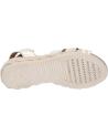 Woman Sandals GEOX D35HHB 000CF D ISCHIA CORDA  C2012 LT GOLD