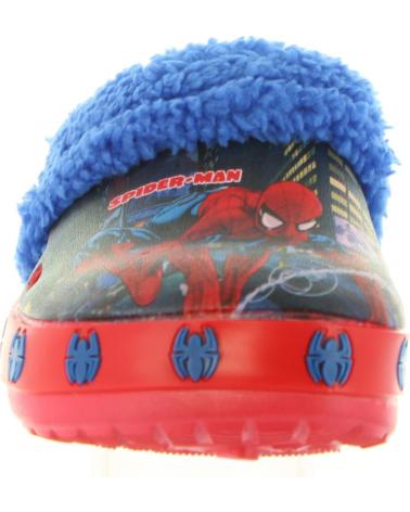 Calzado de casa Spiderman  de Niño S18195X  ROJO