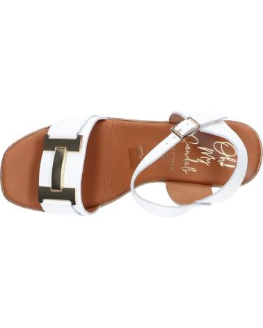 Sandalias de vestir para mujer OH MY SANDALS  de  5636-DO1  DOYA BLANCO