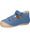 Sandales habillées pour garçon KICKERS  pour  1201230-10-0 KICK SUSHYK SHEEP LTHCOTTON CANVAS  5 BLEU