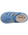 Sandales habillées pour garçon KICKERS  pour  1201230-10-0 KICK SUSHYK SHEEP LTHCOTTON CANVAS  5 BLEU