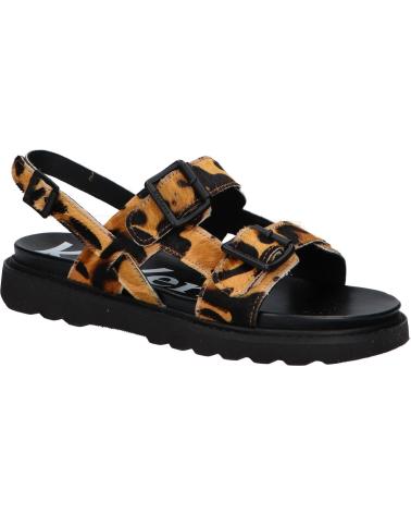 Sandali eleganti da donna KICKERS  per  1201803-50-0 NEOSUMMER PONY  116 CAMEL LEOPARD
