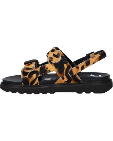 Sandali eleganti da donna KICKERS  per  1201803-50-0 NEOSUMMER PONY  116 CAMEL LEOPARD