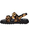 Sandali eleganti da donna KICKERS  per  1201803-50-0 NEOSUMMER PONY  116 CAMEL LEOPARD