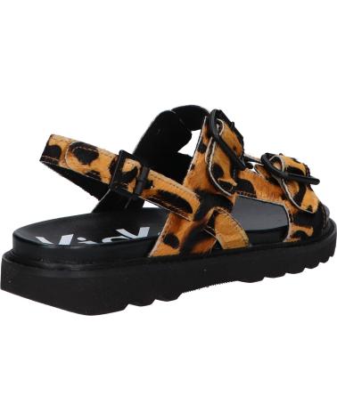 Sandali eleganti da donna KICKERS  per  1201803-50-0 NEOSUMMER PONY  116 CAMEL LEOPARD