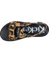 Sandali eleganti da donna KICKERS  per  1201803-50-0 NEOSUMMER PONY  116 CAMEL LEOPARD