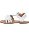 girl Sandals KICKERS 1202383-30-0 DIAMANTO SHEEP NAPPA  3 BLANC