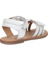 girl Sandals KICKERS 1202383-30-0 DIAMANTO SHEEP NAPPA  3 BLANC