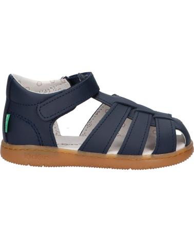 Sandalias KICKERS  de Niña y Niño 1217855-10-0 KICK FLO ACTION LEATHER  10 MARINE