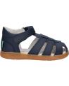 Sandali KICKERS  per Bambina e Bambino 1217855-10-0 KICK FLO ACTION LEATHER  10 MARINE