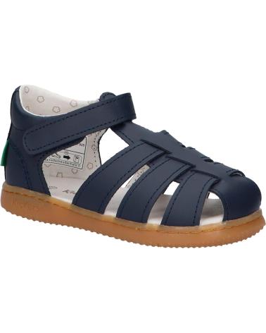 Sandali eleganti da ragazza KICKERS  per  e  1217855-10-0 KICK FLO ACTION LEATHER  10 MARINE
