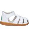 Sandali KICKERS  per Bambina e Bambino 1217856-10-0 KICK FLO ACTION LEATHER  3 BLANC