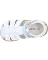 Sandali eleganti da ragazza KICKERS  per  e  1217856-10-0 KICK FLO ACTION LEATHER  3 BLANC