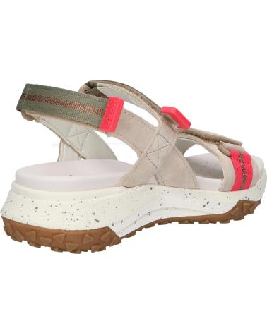 Sandali eleganti da donna GEOX  per  D35TBB 02211 D SORAPISGRIP  CH6F3 LT TAUPE-SAGE