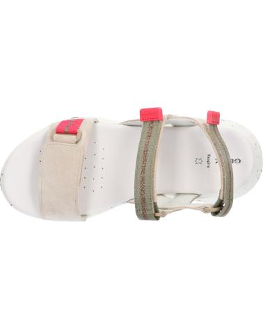 Sandali eleganti da donna GEOX  per  D35TBB 02211 D SORAPISGRIP  CH6F3 LT TAUPE-SAGE