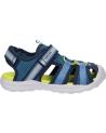  Dress sandals for boy GEOX J555XA 01454 J VANIETT  C0693 NAVY-LT BLUE