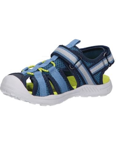  Dress sandals for boy GEOX J555XA 01454 J VANIETT  C0693 NAVY-LT BLUE