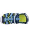  Dress sandals for boy GEOX J555XA 01454 J VANIETT  C0693 NAVY-LT BLUE