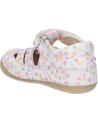 girl Sandals KICKERS 1215022-10-0 KICK SUSHYK LT COW NAPPAPRINT  33 BLANC IMPRIME F