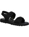 Man Sandals KICKERS 930751-60 KICK NEOS  8 NOIR