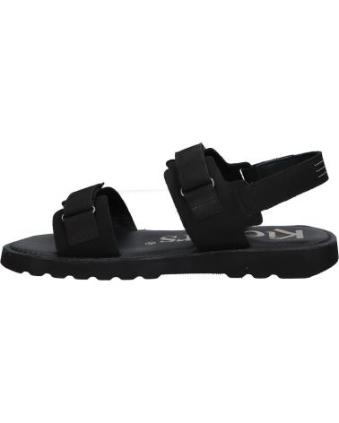 Man Sandals KICKERS 930751-60 KICK NEOS  8 NOIR