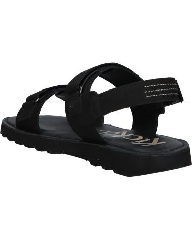 Man Sandals KICKERS 930751-60 KICK NEOS  8 NOIR