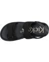 Man Sandals KICKERS 930751-60 KICK NEOS  8 NOIR